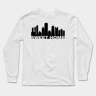 Sweet Home Chicago Skyline Long Sleeve T-Shirt